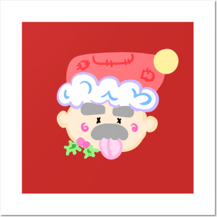 last minute santa Posters and Art